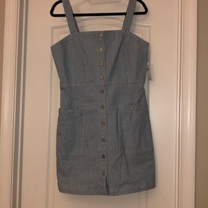 American Eagle denim overall dress
